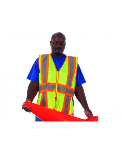 Liberty - Class 2 - Safety Vest (Expandable Side Panels)-eSafety Supplies, Inc