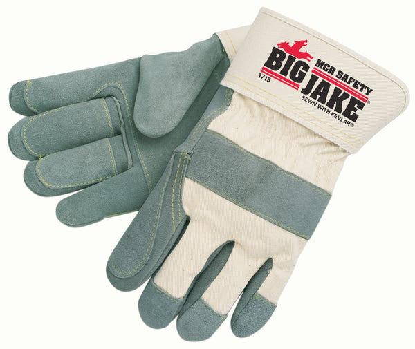 MCR Safety Big Jake Double Leather Palm&Fingers-eSafety Supplies, Inc