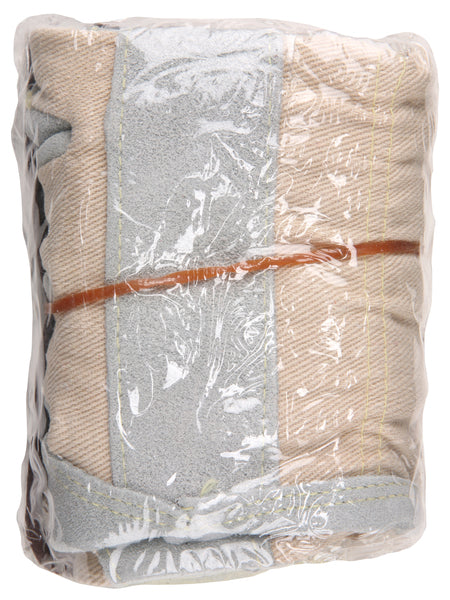 MCR Safety Big Jake Lthr Palm 4.5" Duck Cuff L-eSafety Supplies, Inc