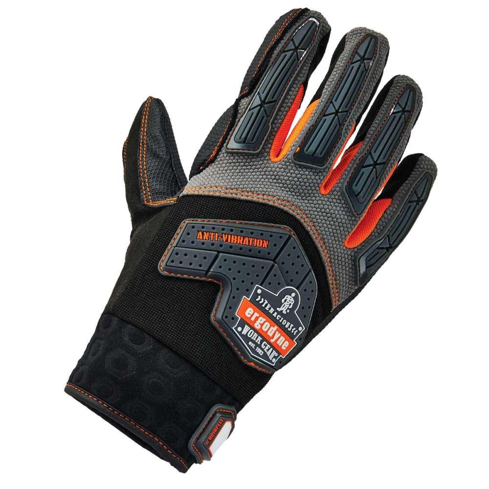 ProFlex 9015F(x) ANSI/ISO-Certified Anti-Vibration Gloves + Dorsal Protection-eSafety Supplies, Inc