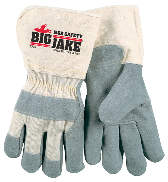MCR Safety Big Jake Lea Palm Duck Gaunt Cuff, Kev-eSafety Supplies, Inc