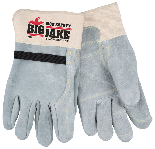 MCR Safety Full Lthr back 2.5" SC inside dbl palm-eSafety Supplies, Inc