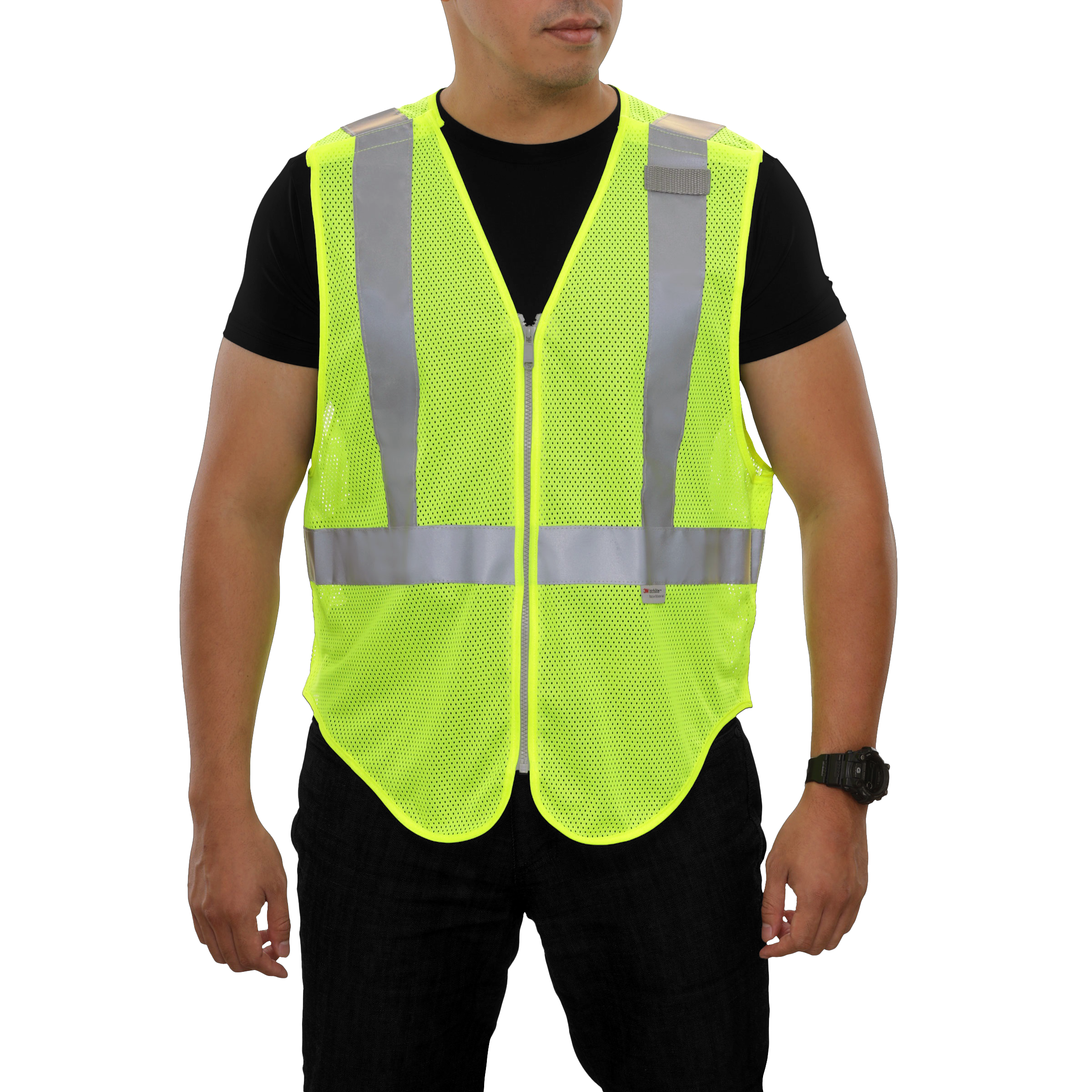 Public Safety Vest Hi Vis Vest 5pt Breakaway Tactical/DOT Zippered Mesh-eSafety Supplies, Inc