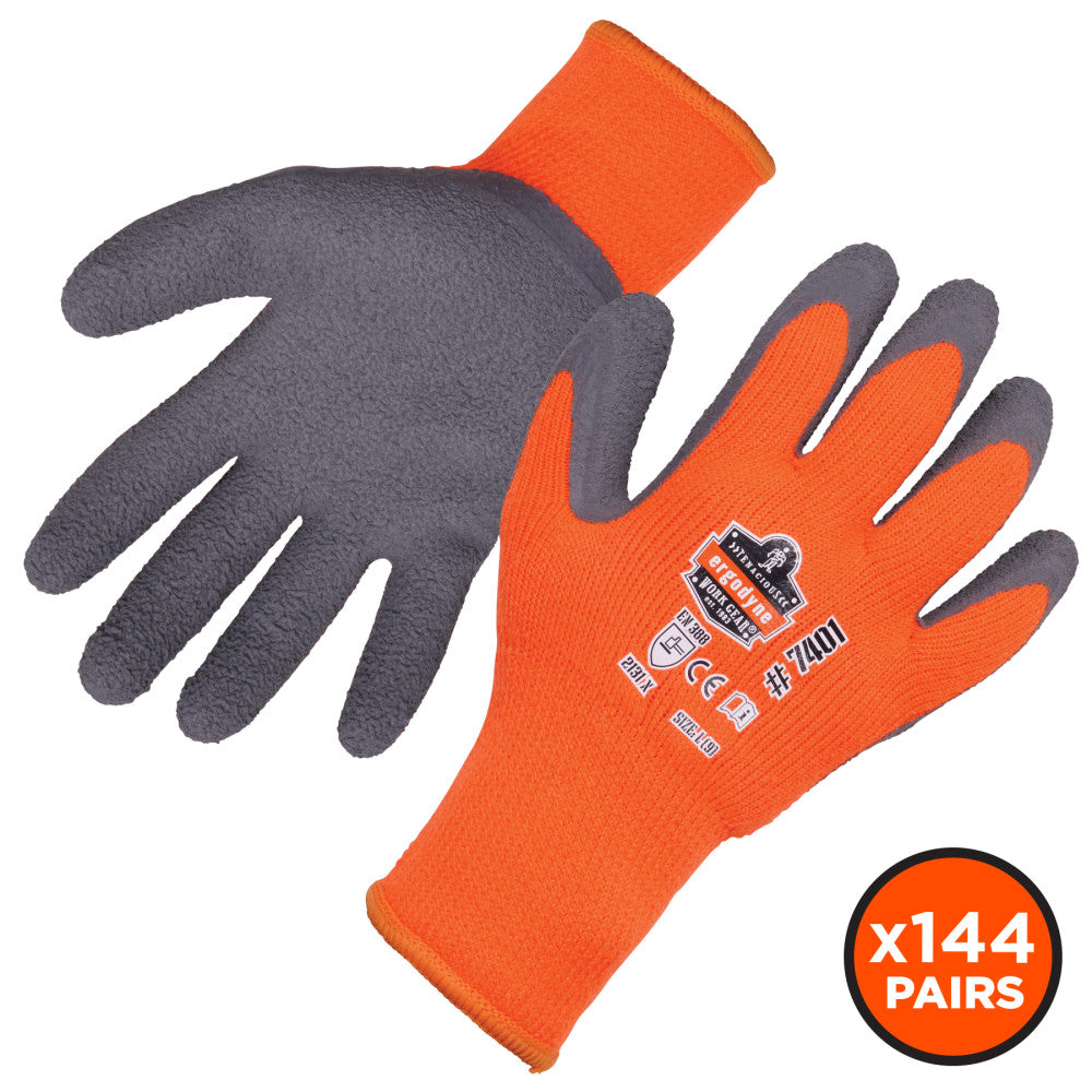 ProFlex 7401-CASE Coated Lightweight Winter Work Gloves (144-Pair)-eSafety Supplies, Inc