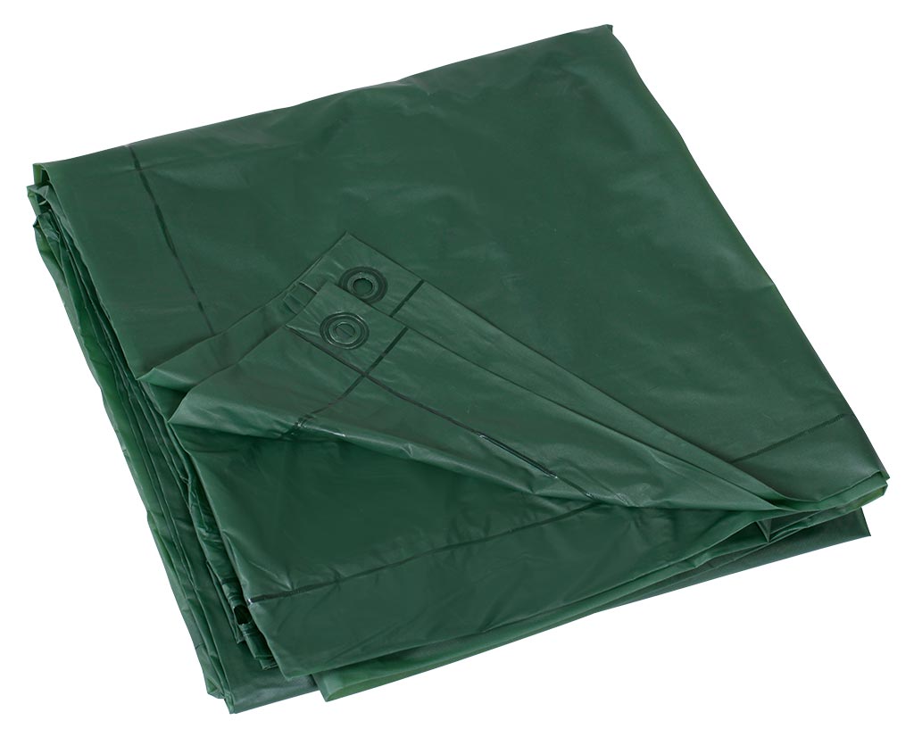Vinyl Tarp - 5ft X 7ft - Green-eSafety Supplies, Inc
