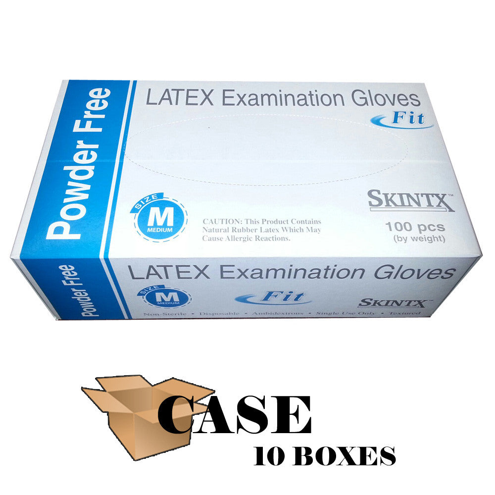 Skintx - Latex Powder-Free Exam Gloves Fit - CASE