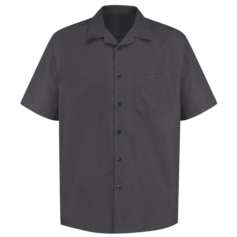 Red Kap Microfiber Convertible Collar Shirt 1K00 - Storm-eSafety Supplies, Inc
