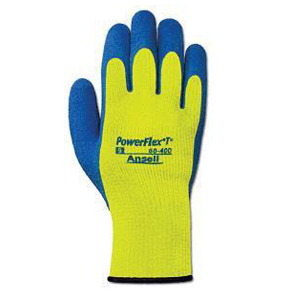 Ansell - PowerFlex - Yellow Gloves-eSafety Supplies, Inc