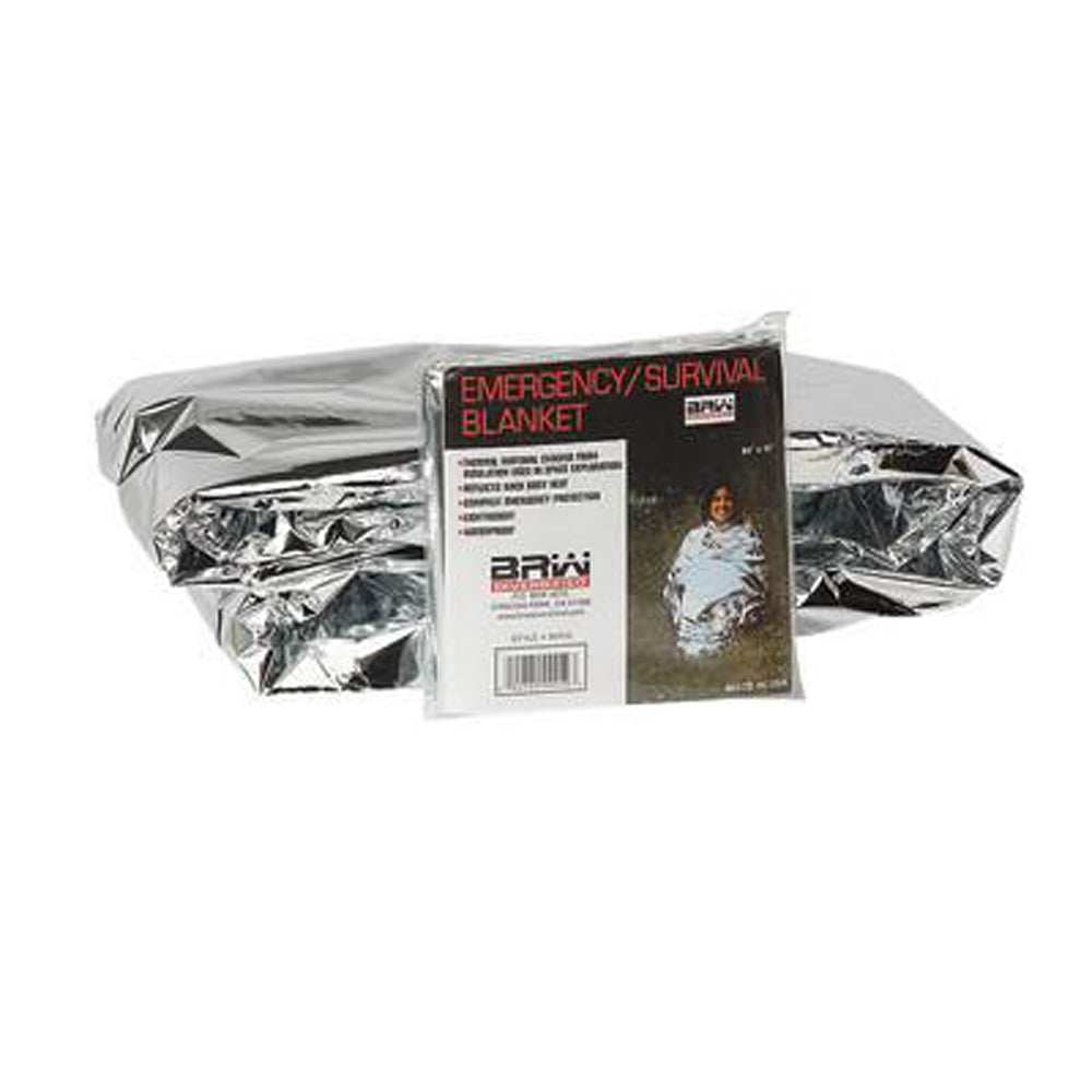 North by Honeywell 84" X 52" Silver Mylar Emergency Rescue Blanket-eSafety Supplies, Inc