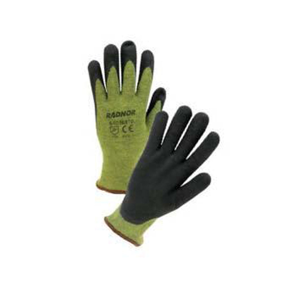 Radnor - Kevlar Brand Fiber/Steel Glove with Black Microfoam Nitrile Coating-eSafety Supplies, Inc