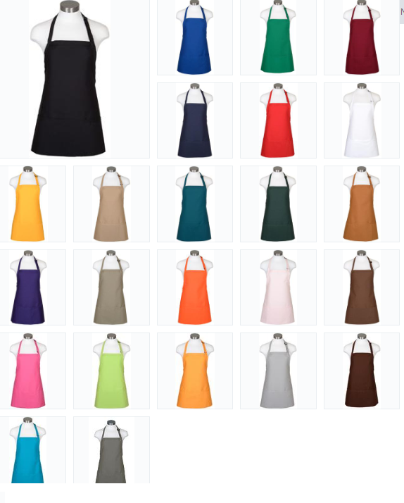 3-Pocket Adjustable Neck Apron 24 L x 28 W-eSafety Supplies, Inc