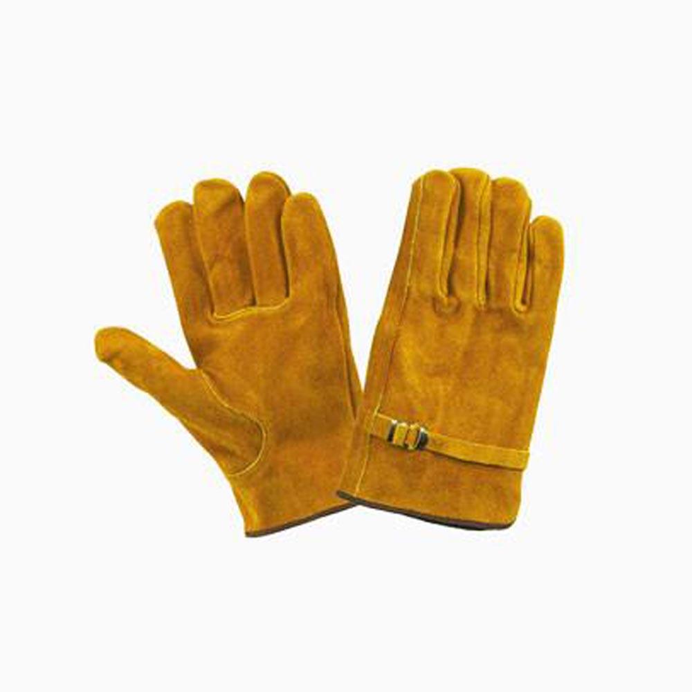 Brown Cowhide Driver Work Gloves-eSafety Supplies, Inc