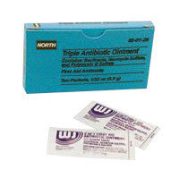 North By Honeywell 1 Gram Foil Pack Triple Antibiotic Ointment (10 Per Box) 