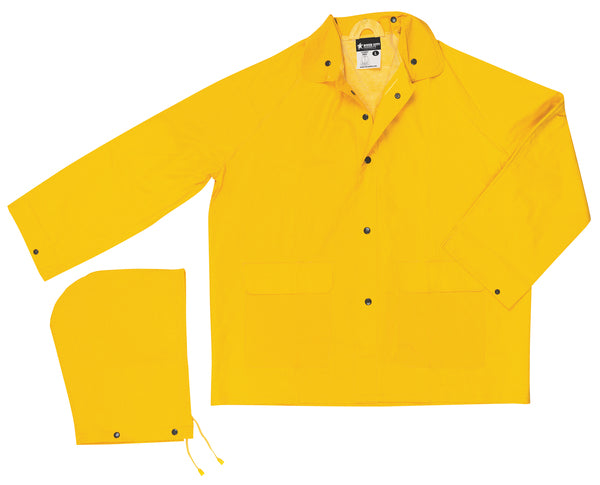 MCR Safety Classic, .35mm, PVC/Poly, Jacket, YELLOW-eSafety Supplies, Inc