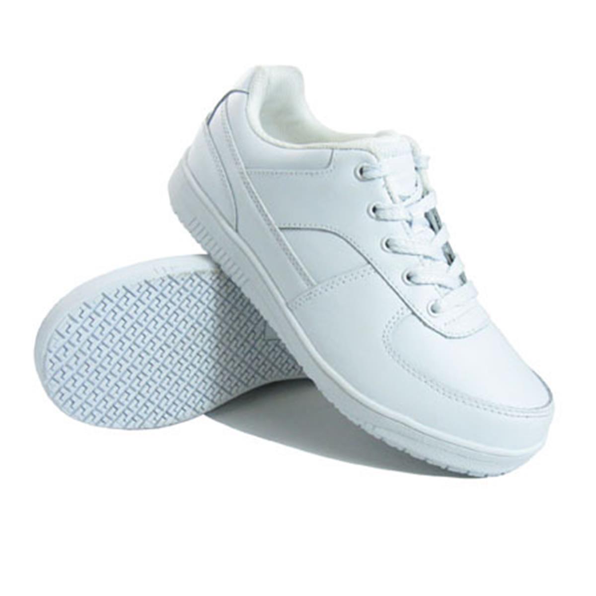 Genuine Grip Footwear- 215 White Sport Classic Women's Shoe-eSafety Supplies, Inc
