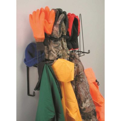 RR-4 Pair Coat Glove and Hat Rack-eSafety Supplies, Inc