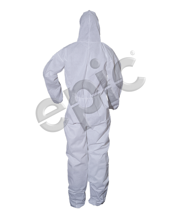 EPIC- High Performance Coverall with Attached Hood, Boots and Zipper- Case-eSafety Supplies, Inc