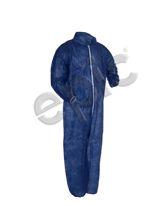 EPIC- Basic Protection Blue Coverall- Case-eSafety Supplies, Inc
