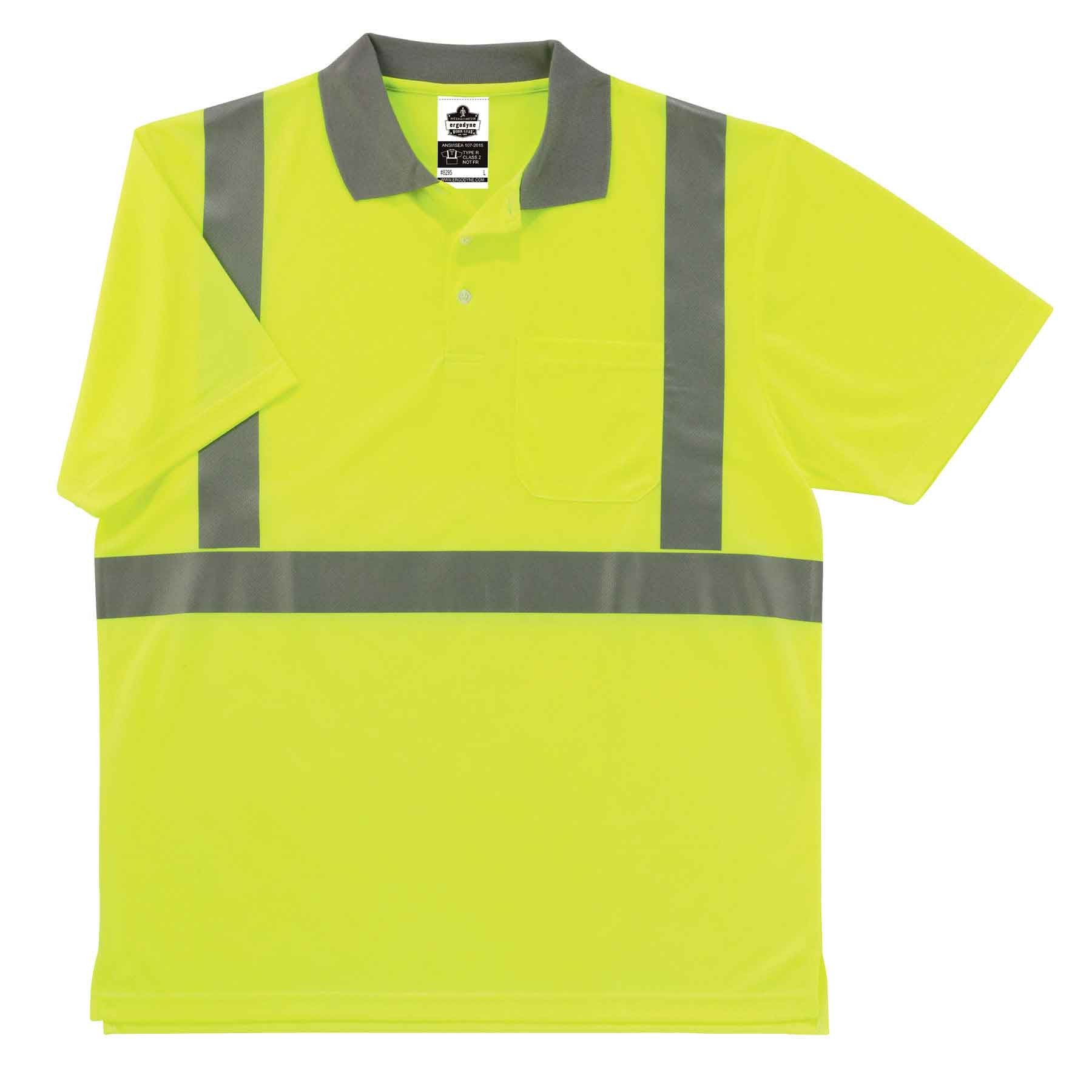 GloWear 8295 Type R Class 2 Polo Shirt-eSafety Supplies, Inc