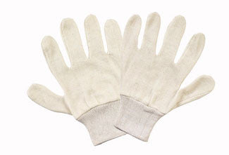 White Jersey Gloves-eSafety Supplies, Inc