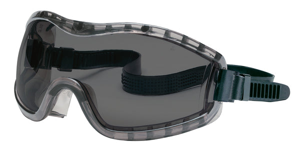 MCR Safety 23 Series Rubber Strap, Gray UV-AF Lens-eSafety Supplies, Inc