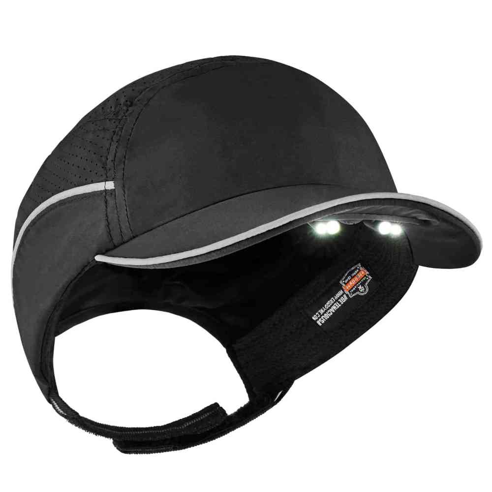Skullerz 8965 Lightweight Bump Cap Hat - LED Lighting-eSafety Supplies, Inc