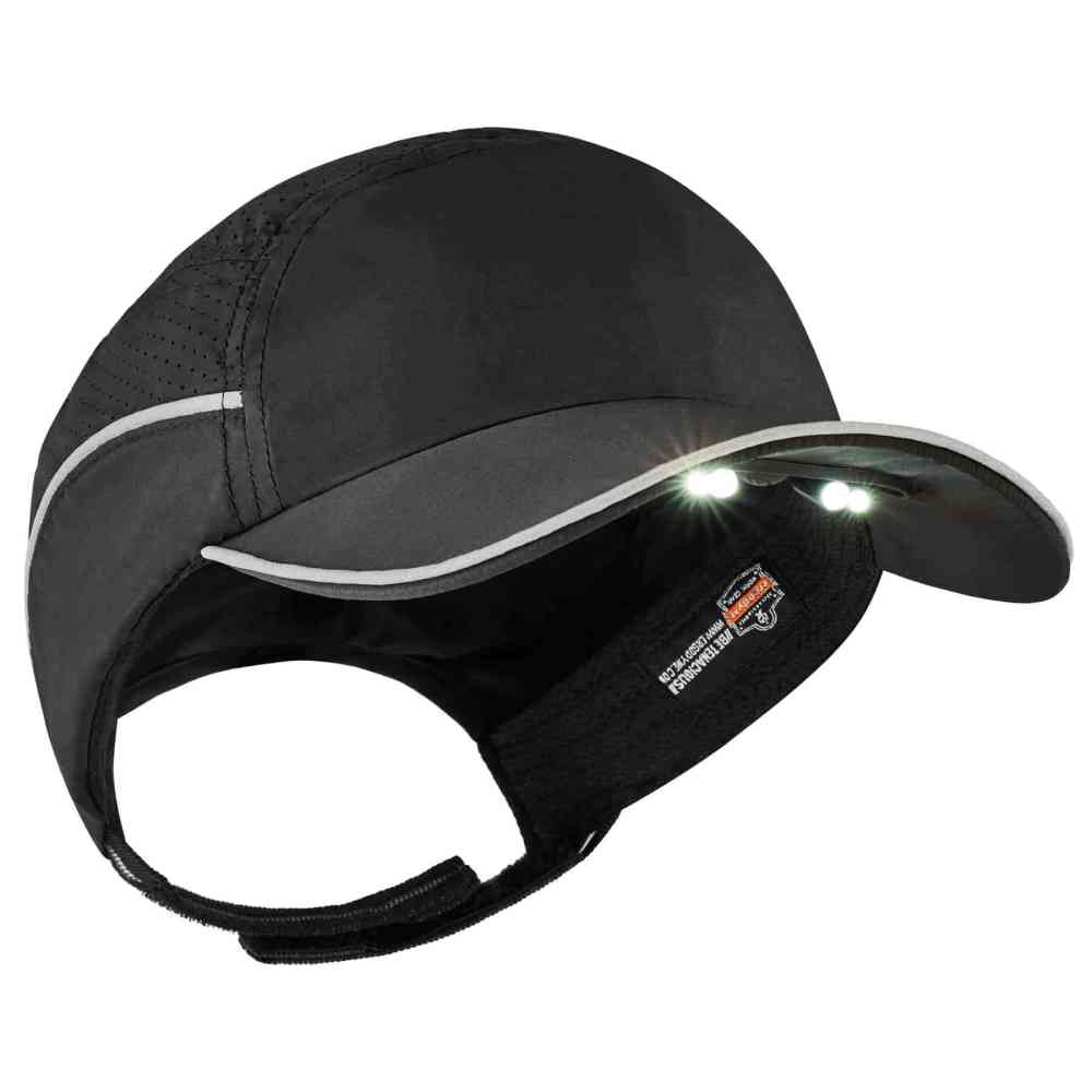 Skullerz 8965 Lightweight Bump Cap Hat - LED Lighting-eSafety Supplies, Inc
