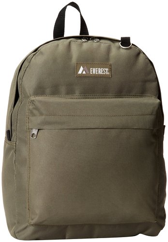 Everest Luggage Classic Backpack - Olive-eSafety Supplies, Inc