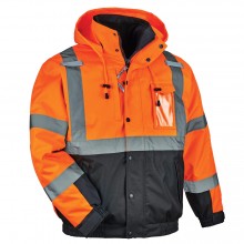GloWear 8381 Type R Class 3 Performance 3-in-1 Bomber Jacket-eSafety Supplies, Inc