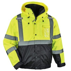 GloWear 8381 Type R Class 3 Performance 3-in-1 Bomber Jacket-eSafety Supplies, Inc