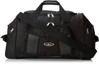 Everest-Deluxe Sports Duffel - Black-eSafety Supplies, Inc