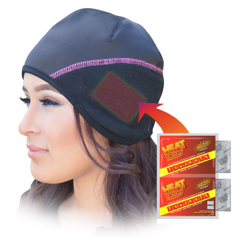 597 - Heated Contour Beanie Ladies-eSafety Supplies, Inc