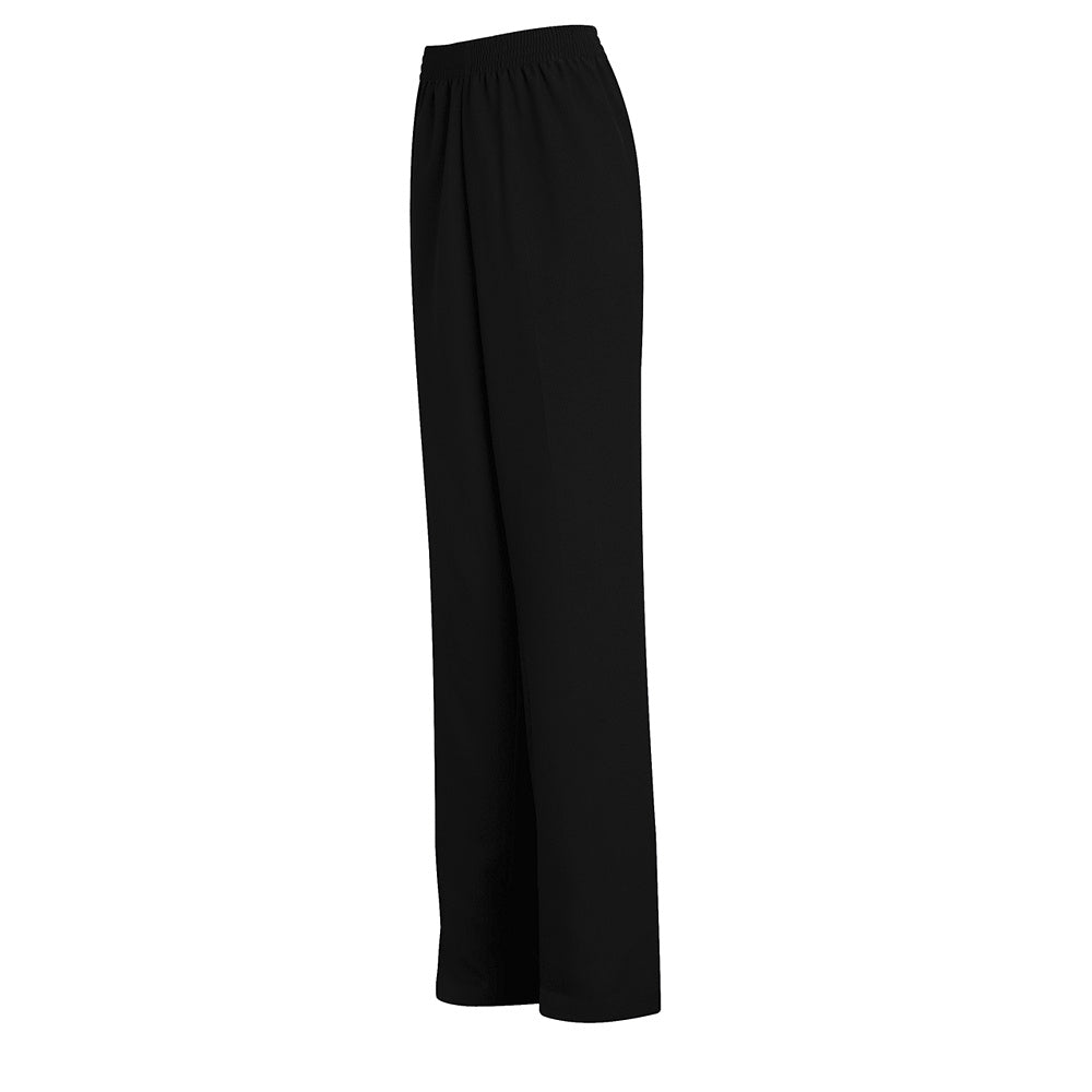 Red Kap Women's Microfiber Pull-on Pant 2M11 - Black-eSafety Supplies, Inc