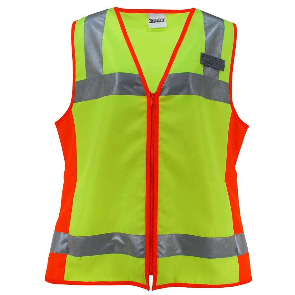 3A Safety - Deluxe Ladies ANSI Class 2 Female Fitted Safety Vest