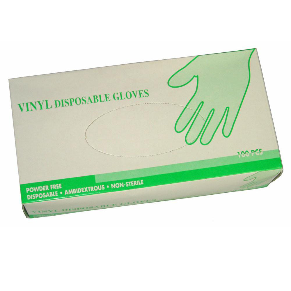 Powder-Free Vinyl Disposable Gloves- Box-eSafety Supplies, Inc