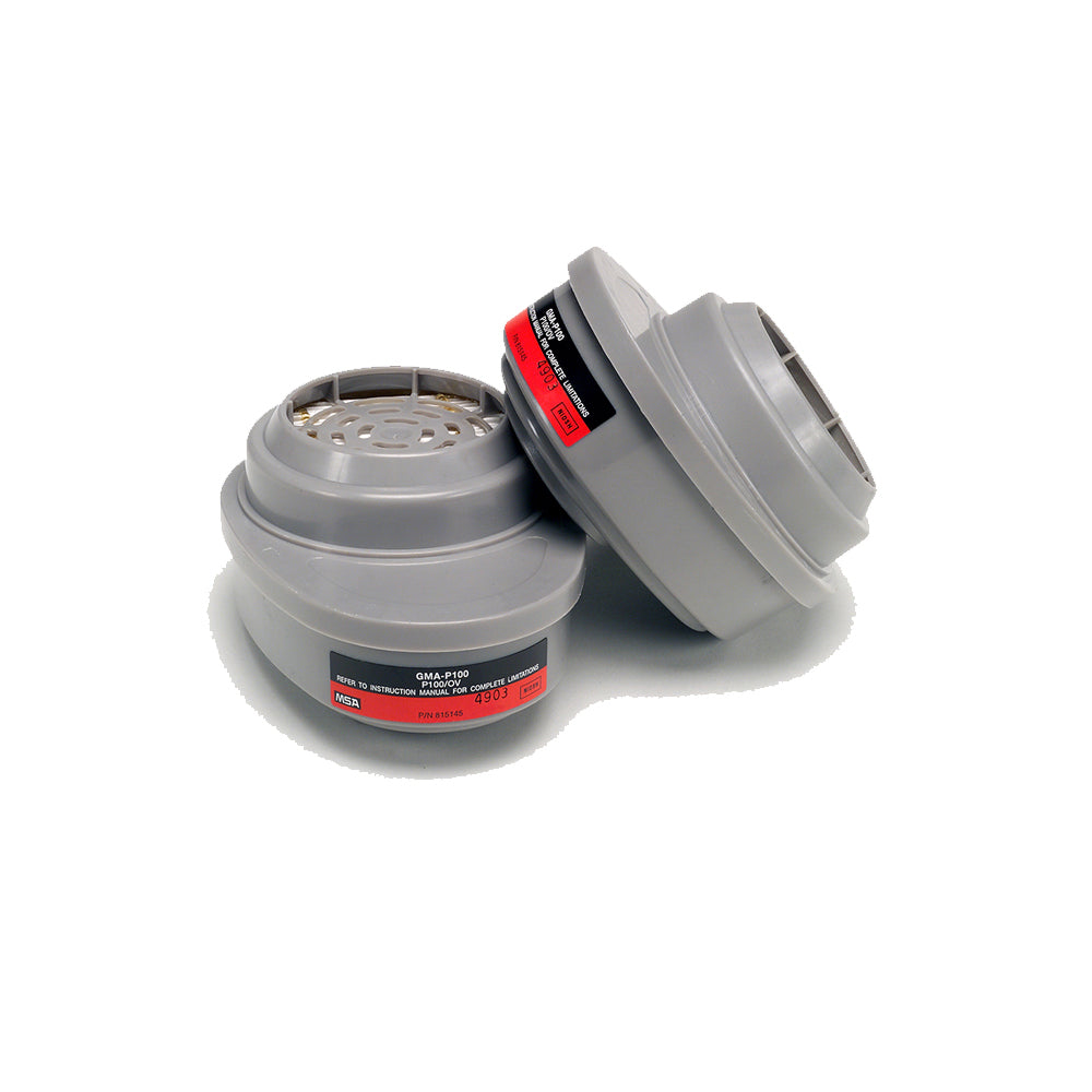 MSA Organic Vapor P100 Respirator Cartridge-eSafety Supplies, Inc