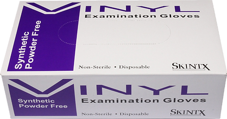 Skintx - Vinyl Powder-Free Exam Gloves - Box-eSafety Supplies, Inc