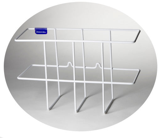 Rack'Em Racks-White Binder Rack-eSafety Supplies, Inc