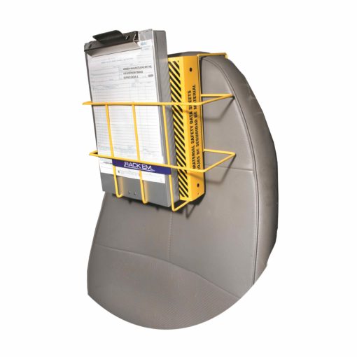 Rack'Em Racks- Over the Seat Binder Rack (Yellow)-eSafety Supplies, Inc