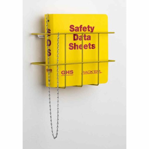 Rack'Em Racks-Economy SDS Center, English – Includes 1.5″ binder , and wire rack, all in one box-eSafety Supplies, Inc