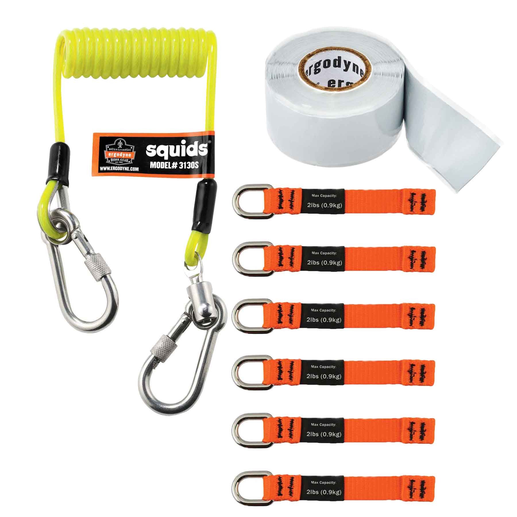 Squids 3180 Tool Tethering Kit - 2lb (0.9kg)-eSafety Supplies, Inc