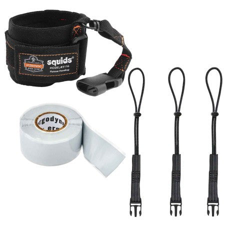 Squids 3192 Wrist Lanyard Tethering Kit - 3lb (1.4kg)-eSafety Supplies, Inc