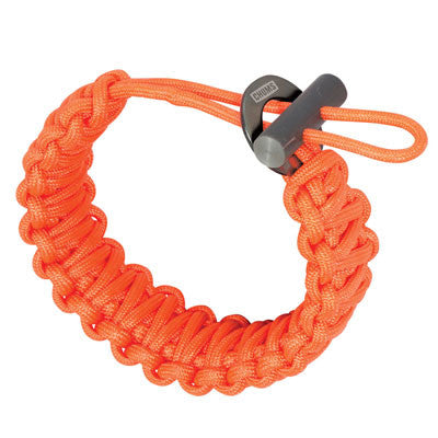 Smokey Fire Starter Paracord Bracelet - Orange-eSafety Supplies, Inc