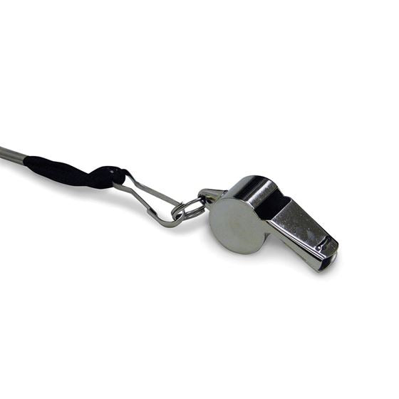 Brass Whistle With Lanyard-eSafety Supplies, Inc