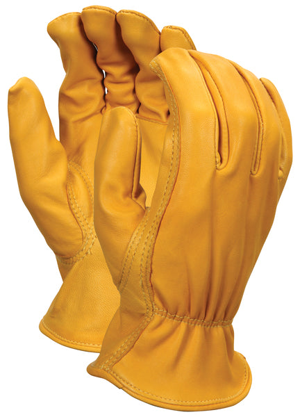 MCR Safety Prem Gold Goat Grain Drvr w/Keystone Thb-eSafety Supplies, Inc
