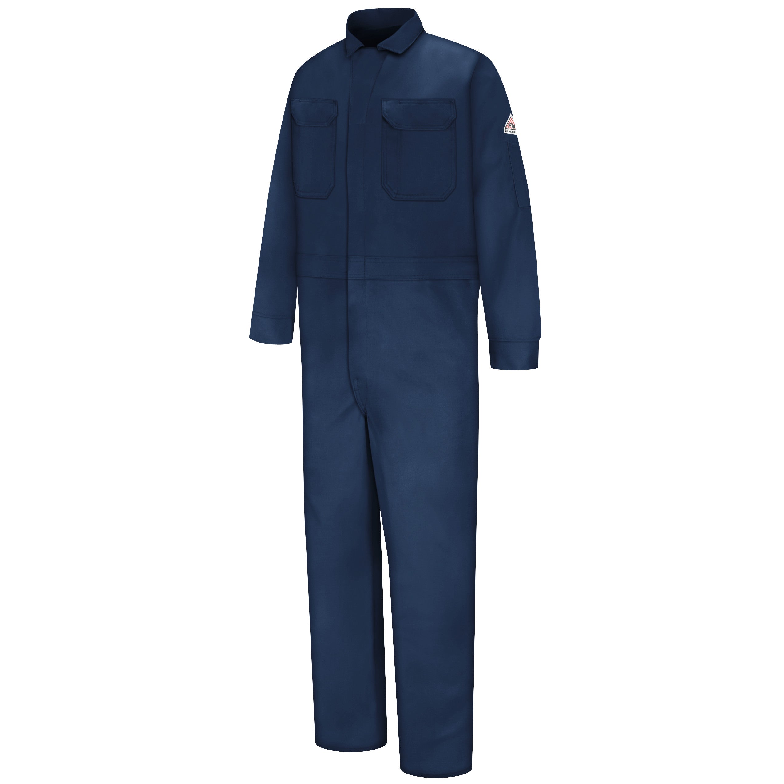 Men's Midweight Excel FR Deluxe Coverall CAT2 CED4 - Navy-eSafety Supplies, Inc