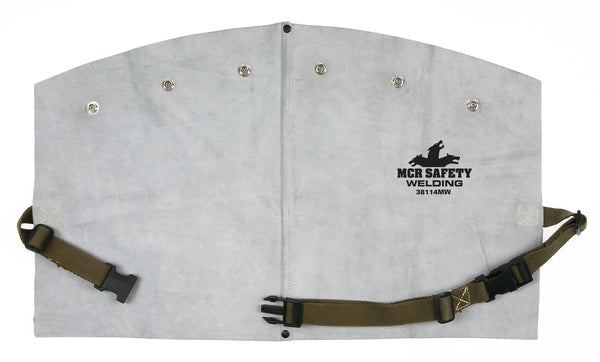 MCR Safety Mphs Welding Leather 14" Bib-eSafety Supplies, Inc