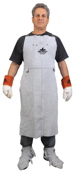 MCR Safety Mphs Welding Leather 24x42 Bib Apron-eSafety Supplies, Inc