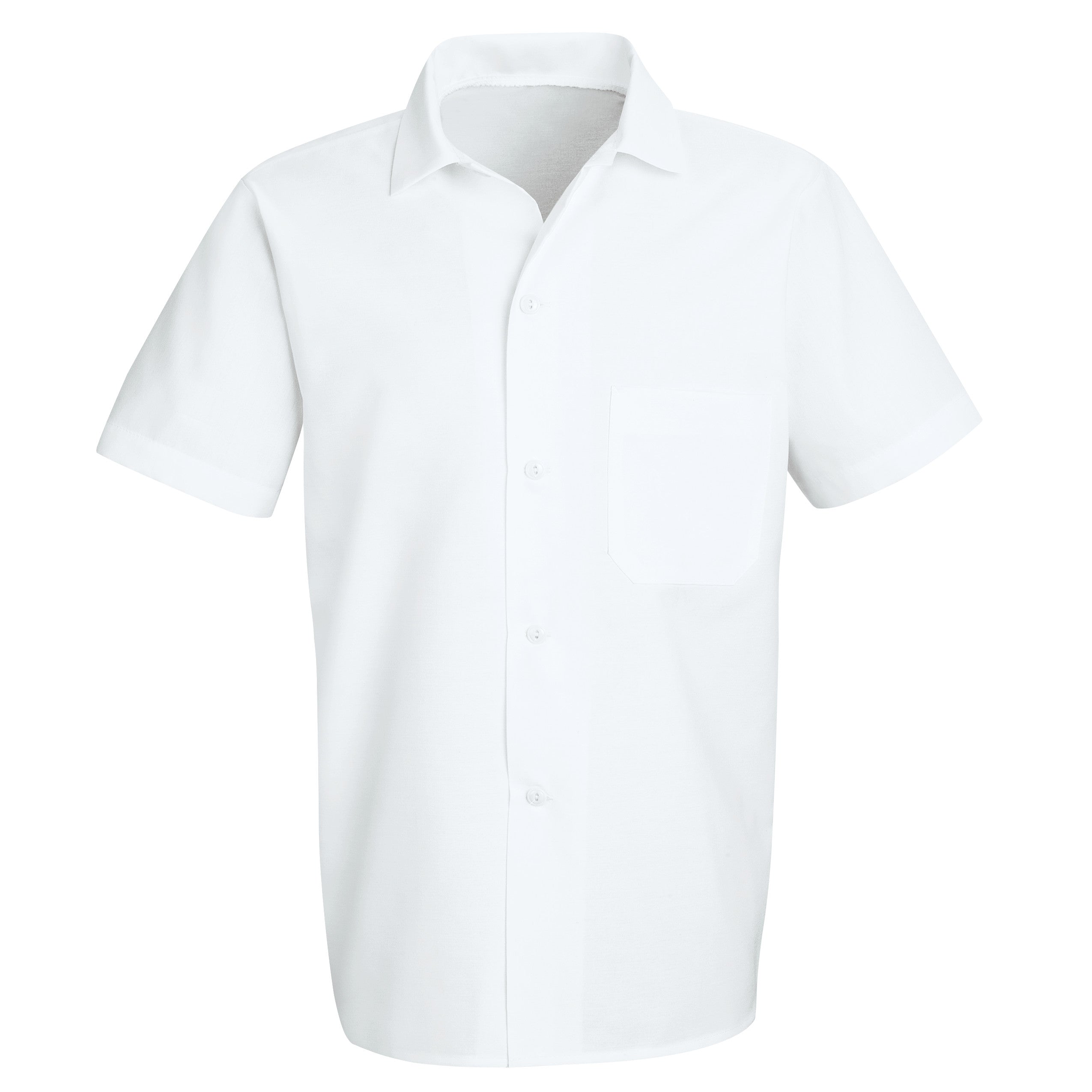 Button-Front Cook Shirt 5010 - White-eSafety Supplies, Inc