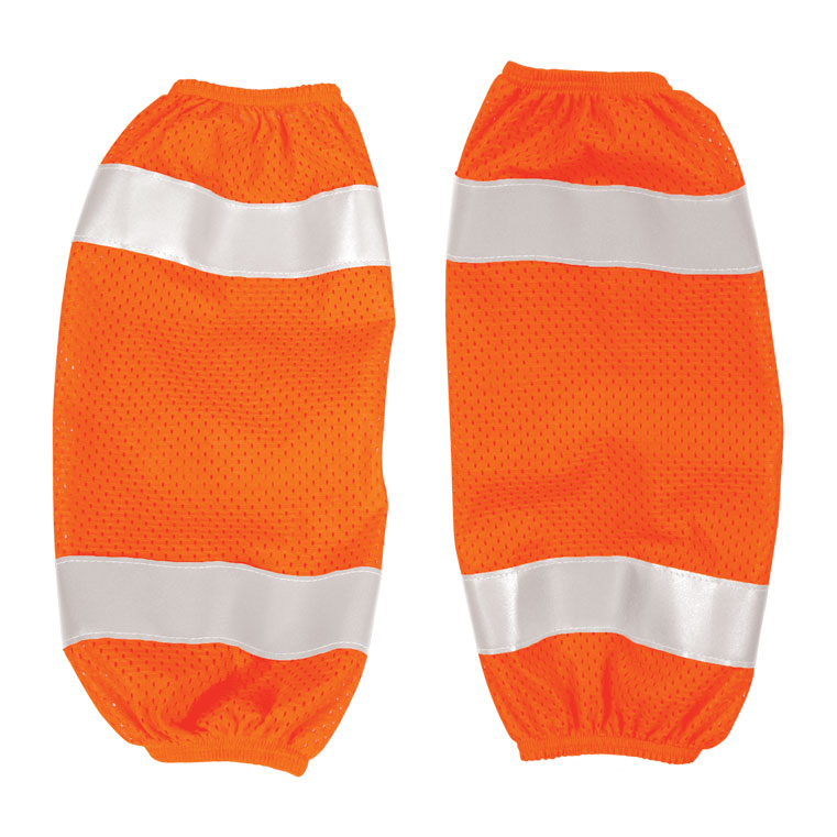 Orange Class E Mesh Gaiters 6 Pack-eSafety Supplies, Inc